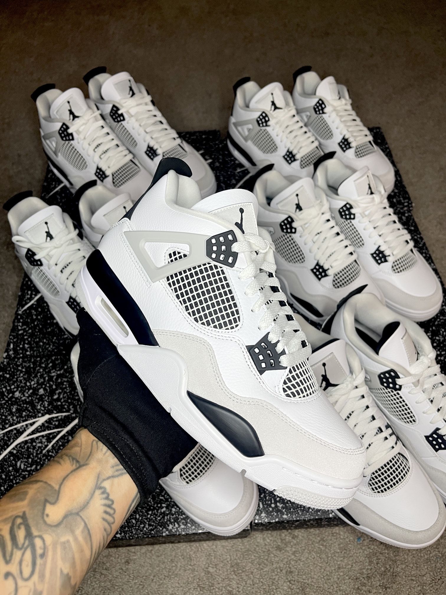 Jordan 4 Retro “Military Black”
