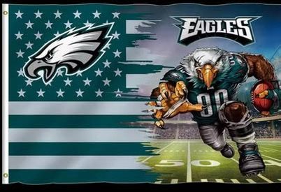 Philadelphia EAGLES Fan Flag