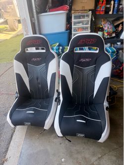 Pair of PRP RST Suspension Seats with Sliders (UTV / Off-Road / RZR)
