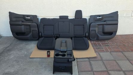 Chevy Silverado Rear seats and Panels
