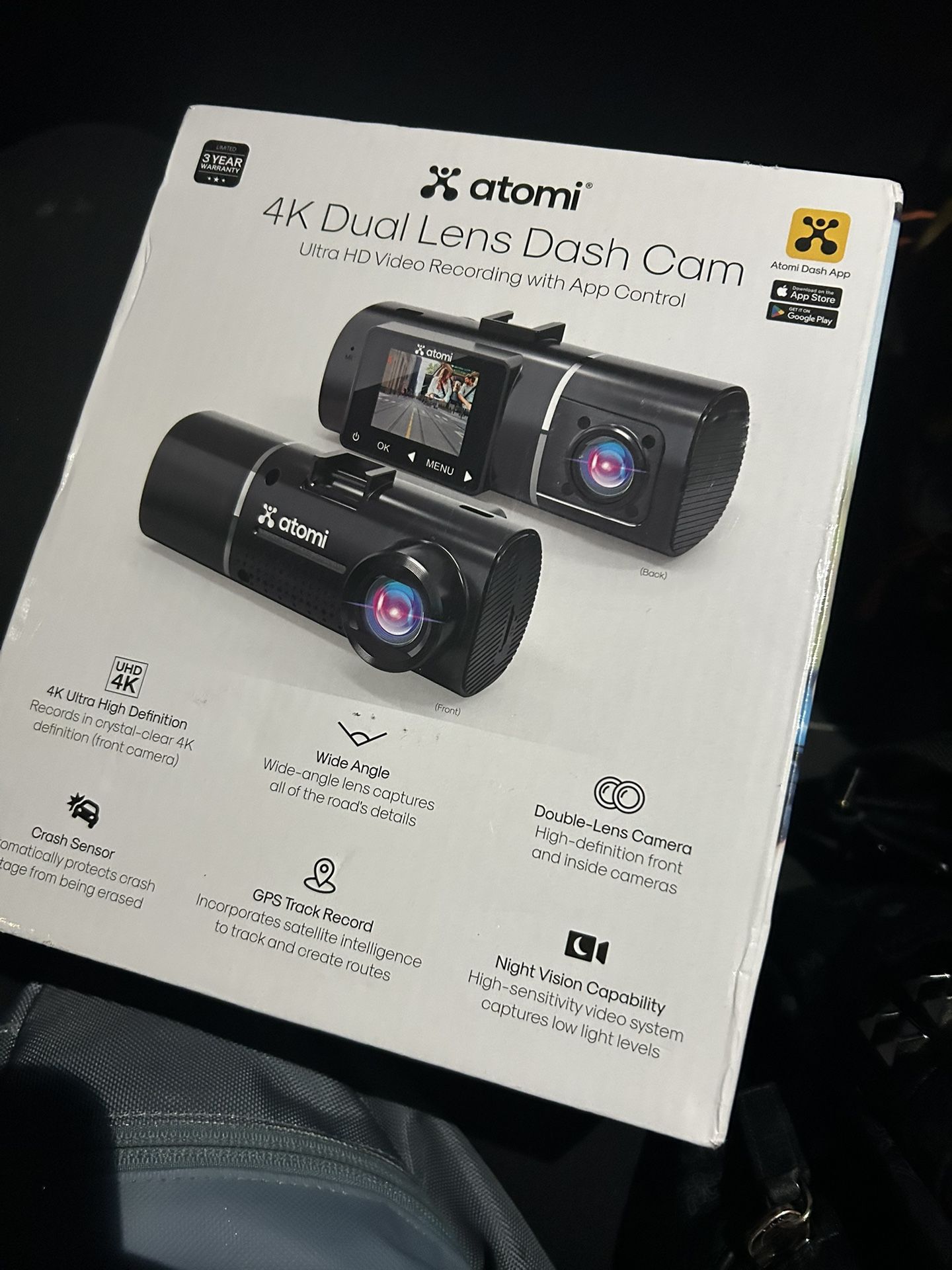 Stone Dial Dash Cam