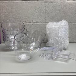 11 Piece Plastic serving bowl Set