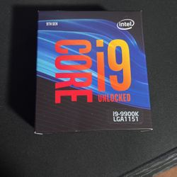 Brand New Intel Core i9 9900K Still Sealed - 8 Core 16 Thread