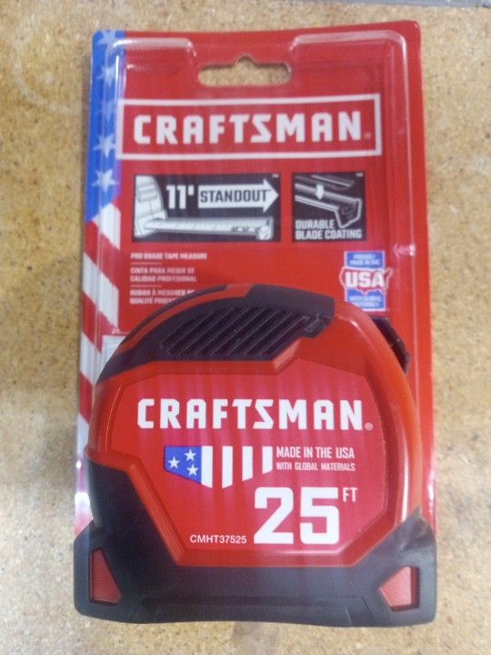 Craftsman 25ft Measure Tape Brand New