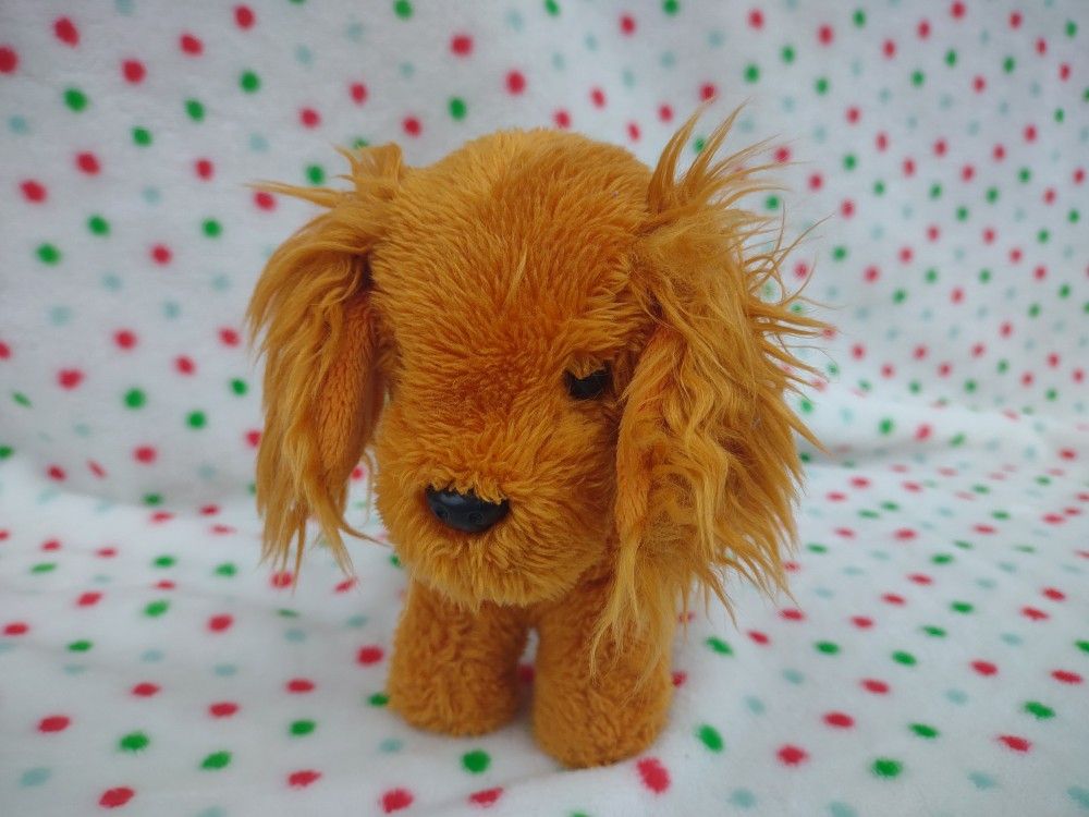 American Girl Posable COCKER SPANIEL Dog 6"inch Doll Size Toy