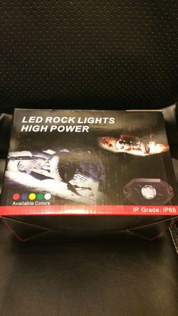 Rgb rock lights 4 pods