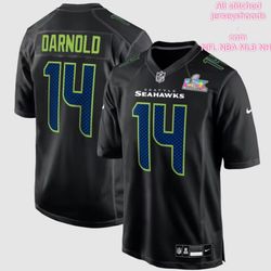 Seahawks 14 Sam Darnold New Jersey for Fans✅