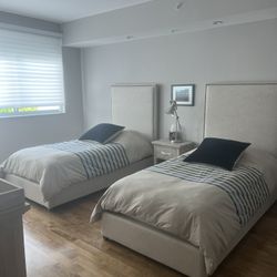 Twin Bed Bedroom Restoration Hardware 