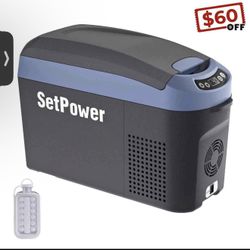 Setpower AB15 AB16 Armrest 12V Car Fridge Automotive Refrigerator 16Qt. Puck 