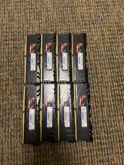 G.SKILL Ripjaws 4 64GB (8x8GB) DDR4-2400 PC4-19200 DIMM F4-2400C15Q2-64GRK