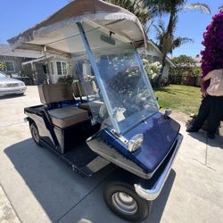Western battery powered golf cart