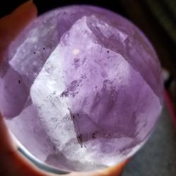 AMETHYST CRYSTAL BALL  BRAZIL