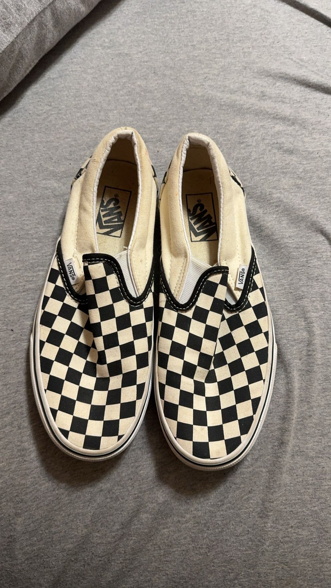 Checkerboard Vans