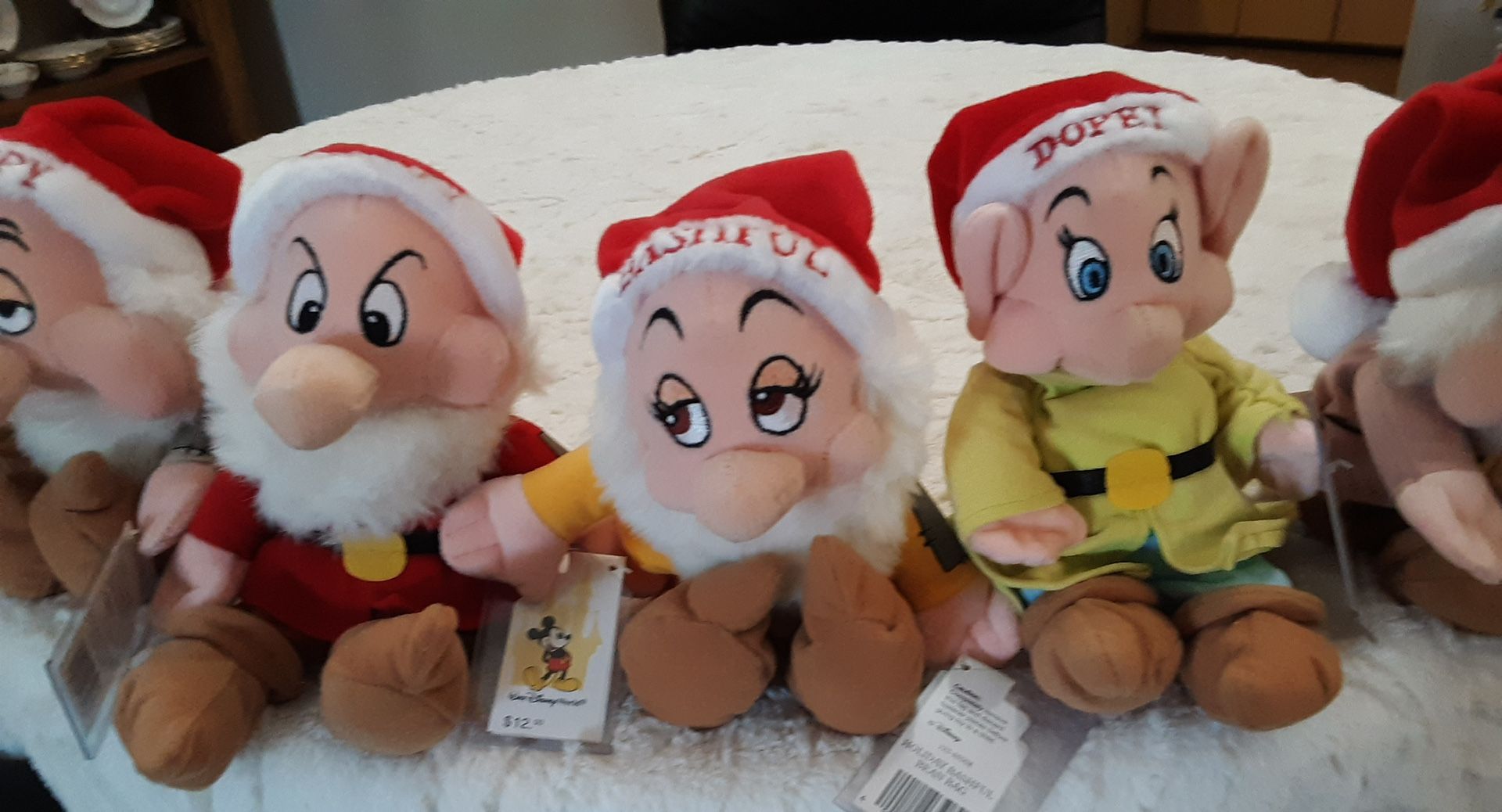 Seven Dwarfs Beanie Babies