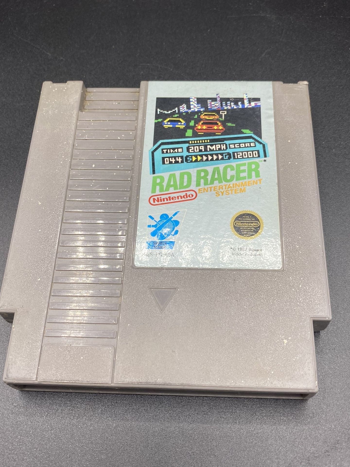 AUTHENTIC Nintendo NES Rad Racer Game Cartridge ONLY Tested