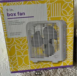 Brand New Box Fan