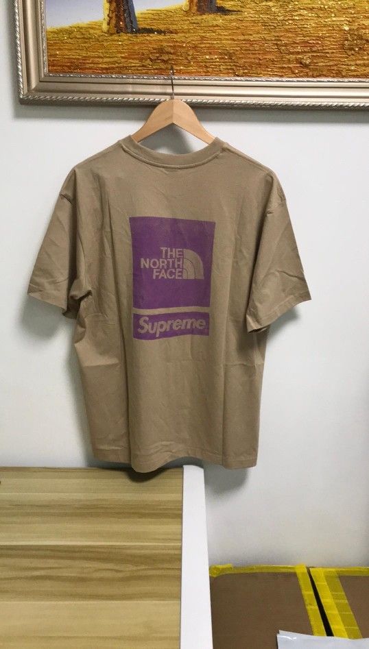Supreme The North Face S/S Top Khaki
