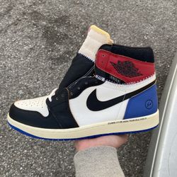 Jordan 1 Fragment Union Varsity Red
