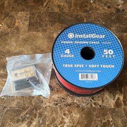 Install Gear Distribution And Power/Ground cable