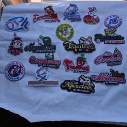 Liga Mexicana De Baseball Iron On Patches 