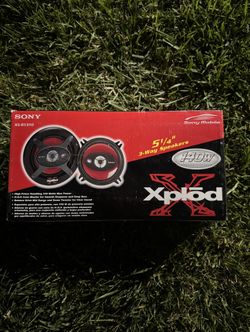 Sony Xplod 3 Way Speakers