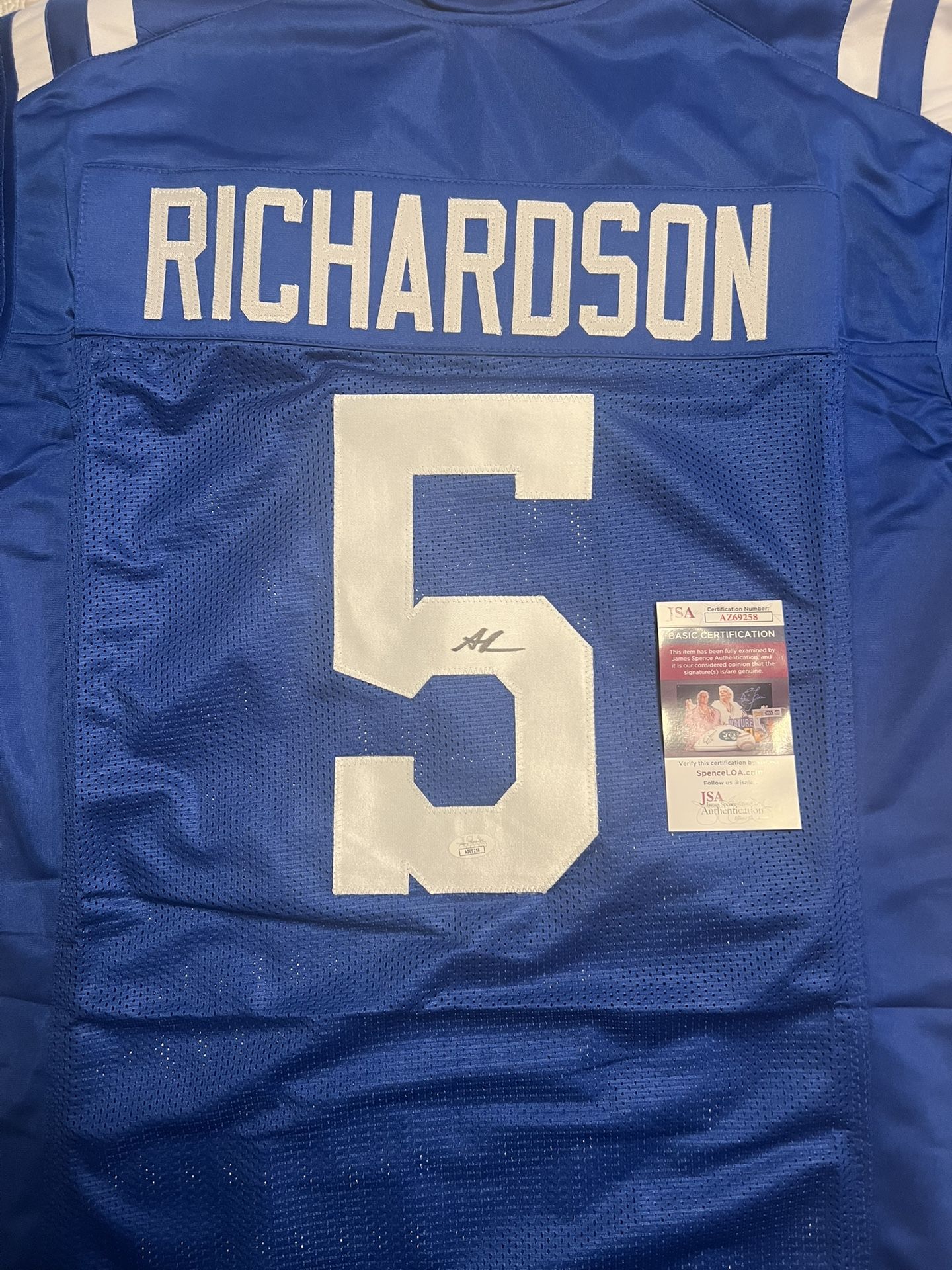 Custom Autographed Jersey