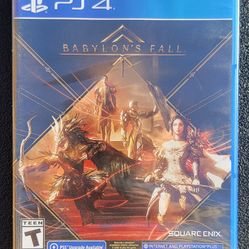 Babylon's Fall - PS4 Game - New Not-Opened Still Sealed - See Photos