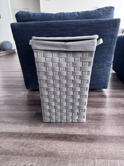 Laundry Hamper / Laundry Basket with Fabric Liner - 24” tall / 16” wide