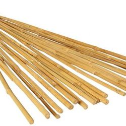 GROW!T 🚩  8' Bamboo Stakes, Natural, pack of 25