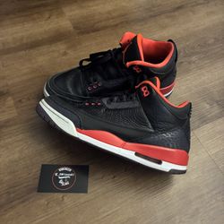 Jordan 3 Crimson 2013 Sz 9.5