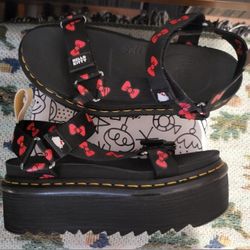 Dr.Martens Hello Kitty 60th Anniversary Vegan Women's Platform Sandals