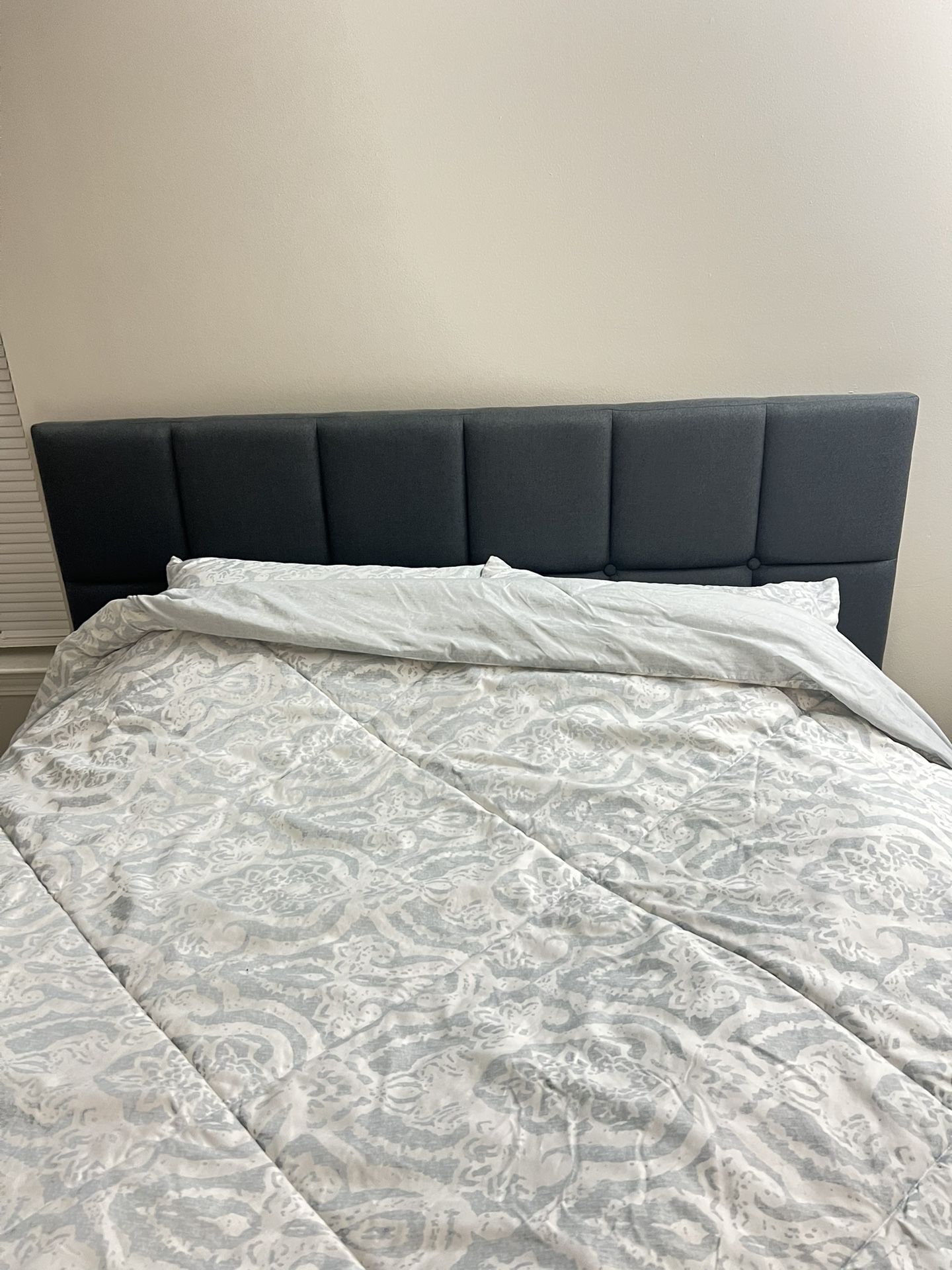 Queen mattress with the frame