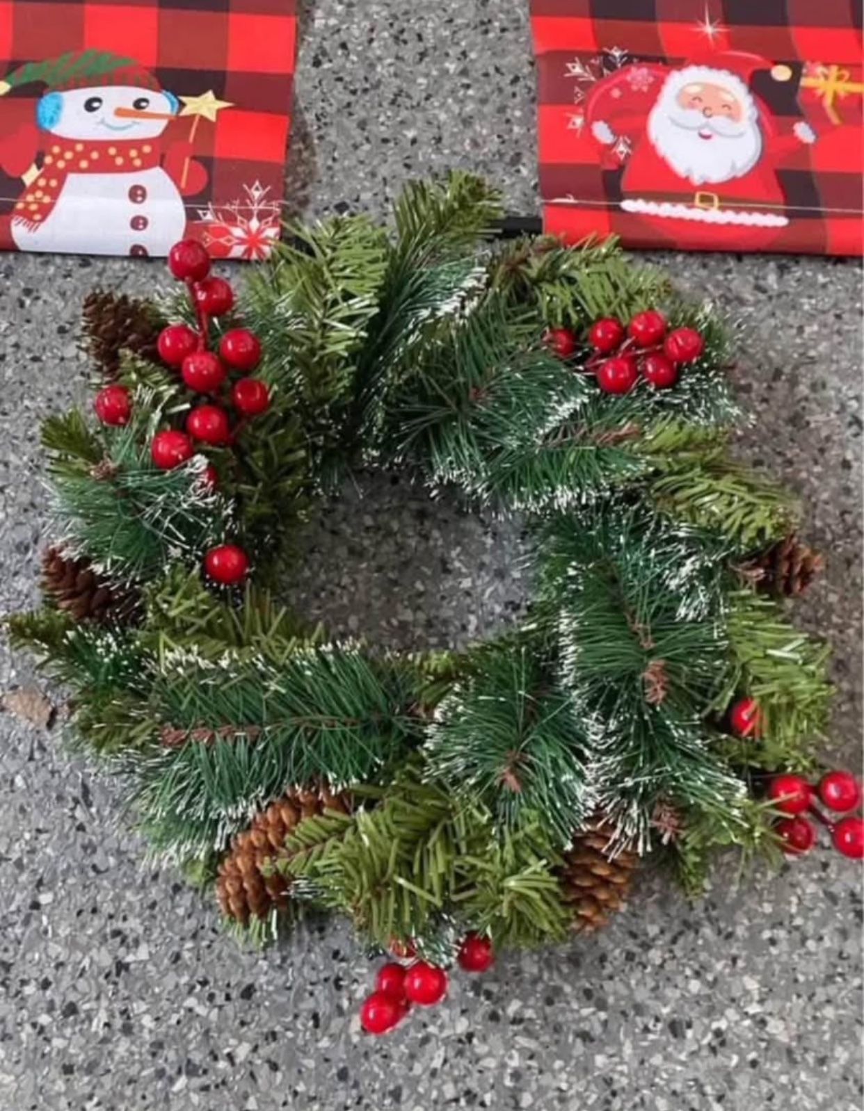 Christmas Wreath Garland Decor