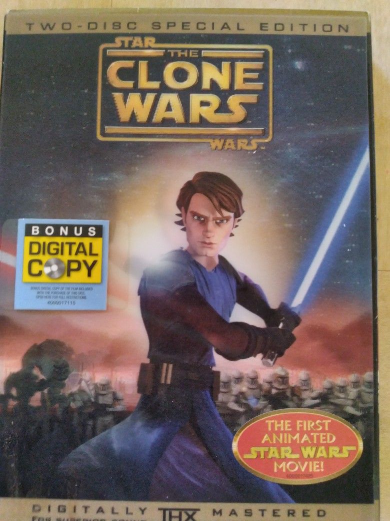 Star Wars The Clone Wars DVD