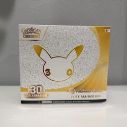 Pokémon Center 30th Anniversary ETB