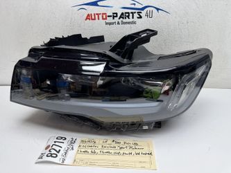 1brokentab 2021 - 2024 ESCALADE SPORT PLATINUM LEFT LED HEADLIGHT OEM AY82719
