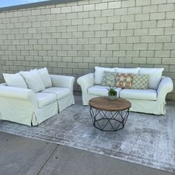 *Free Delivery* JcPenny Couch Sofa Loveseat Set
