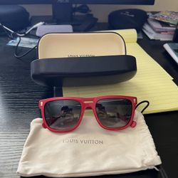 Louis Vuitton Red Sunglasses 