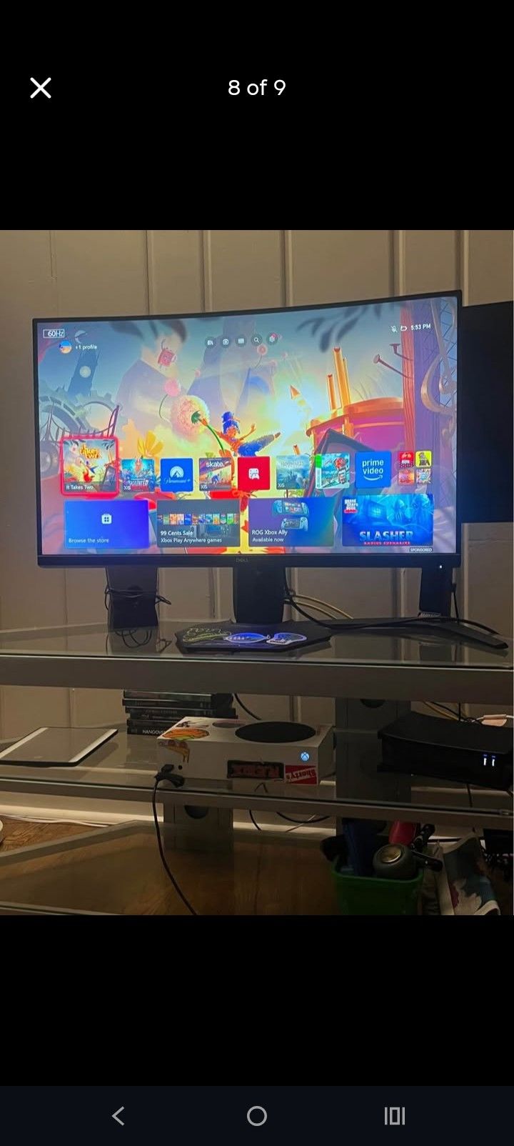 Dell 31.5” Curved 165Hz Gaming Monitor
