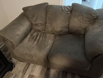  Gray Loveseat Free