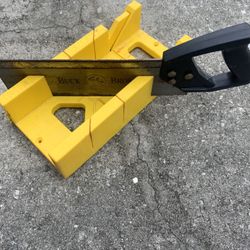 Buck Bros Saw And Miter Box Jig