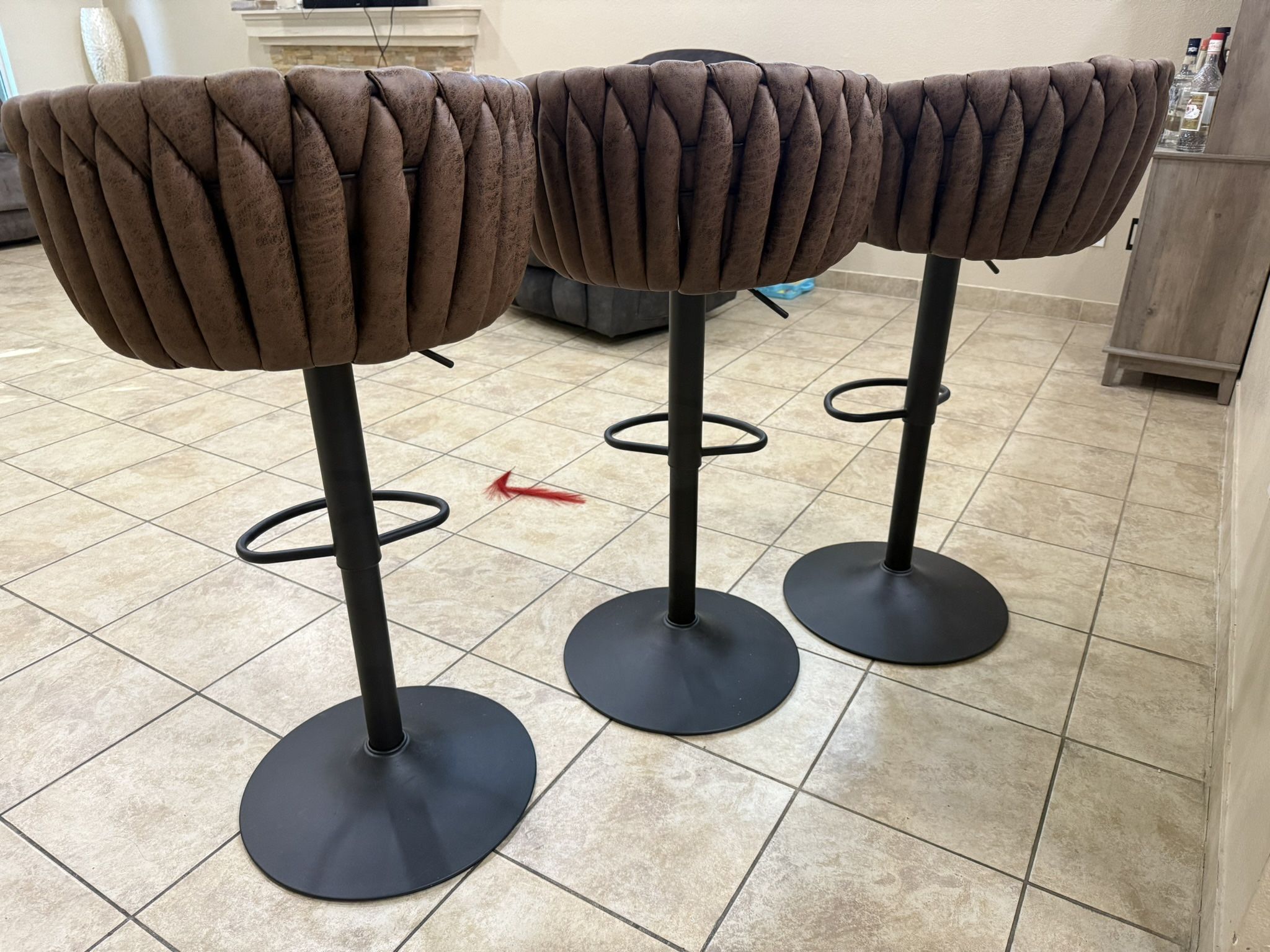 Bar Stool Set of 3. 