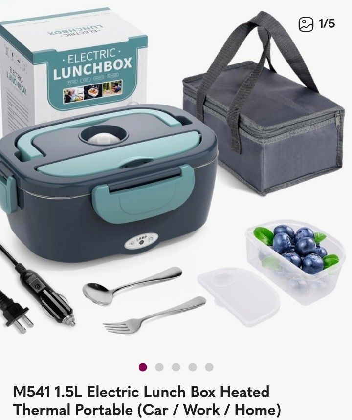 Electric Lunch Box Heated Thermal Portable (Car / Work / Home)