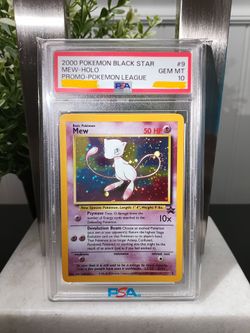 Pokemon WOC Mew Holo Black Star Promo #9 PSA 10