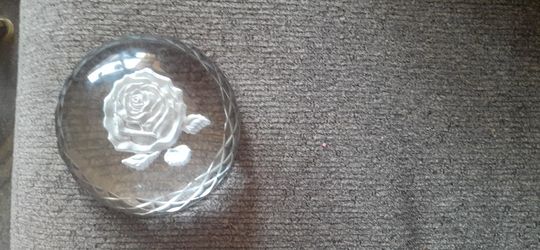 Glass Paperweight