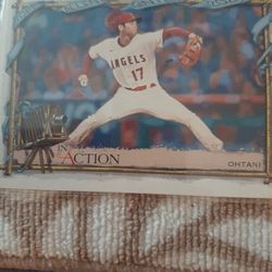 Shohei Ohtani Baseball Card,  NM M, Rare In Action Card.   . 