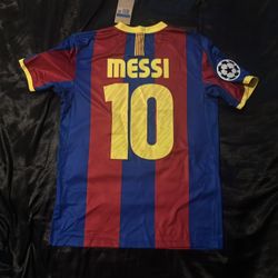 2010/2011 BARCELONA HOME KIT UCL MESSI 10 soccer jersey NWT