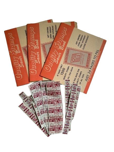 New 3 of Vintage Quality Stamps Saver Books with 73 Stamps.