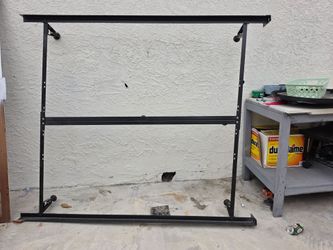 Queen size metal bed frame