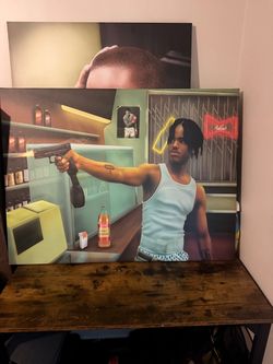 Large Canvas Menace to Society